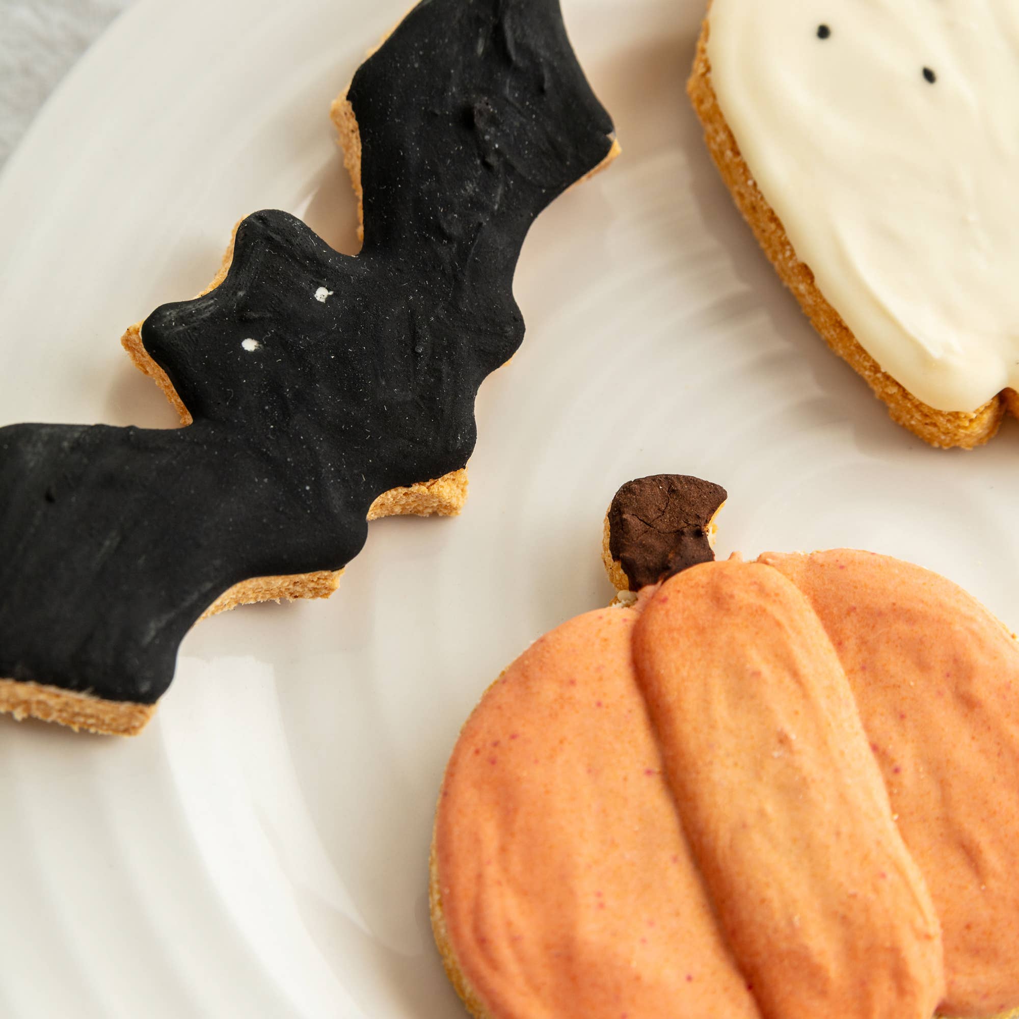 Halloween Iced Dog Biscuit Trio