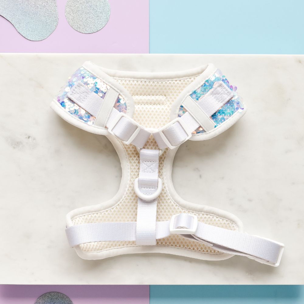 Luxe Party Holographic Sequin Harness