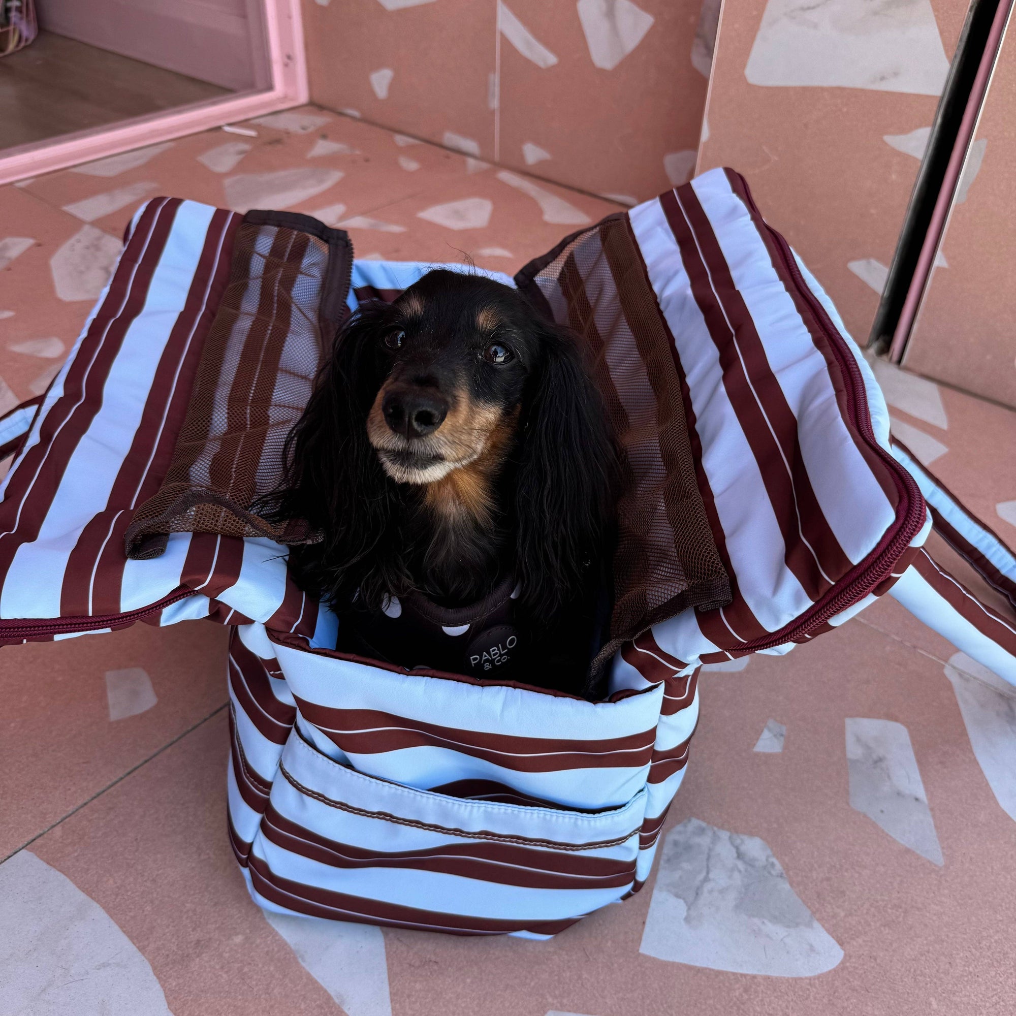 Sunday Stripes: Travel Bag