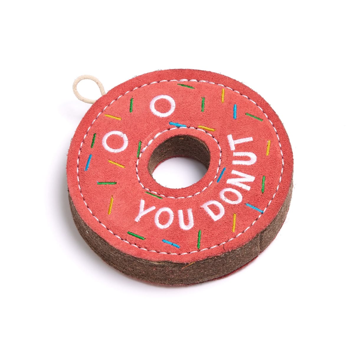 Dolly the doughnut Dog toy
