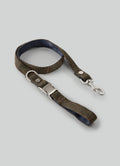 Hackett x Hugo Hudson Dark Green Checked Tweed Dog Lead