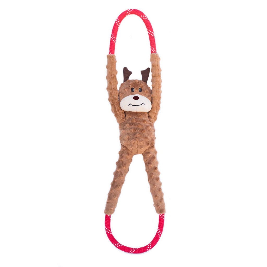 Holiday RopeTugz - Reindeer - Christmas Dog Toy