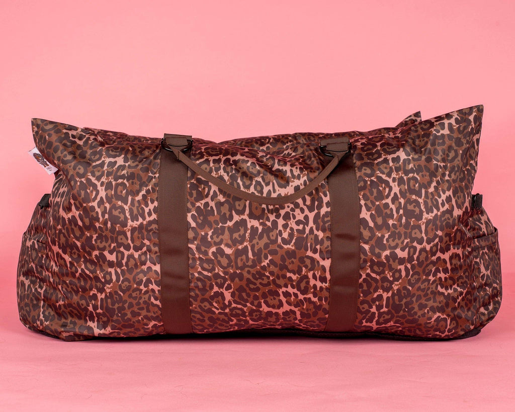 Deluxe Travel Car Bed: Leopard