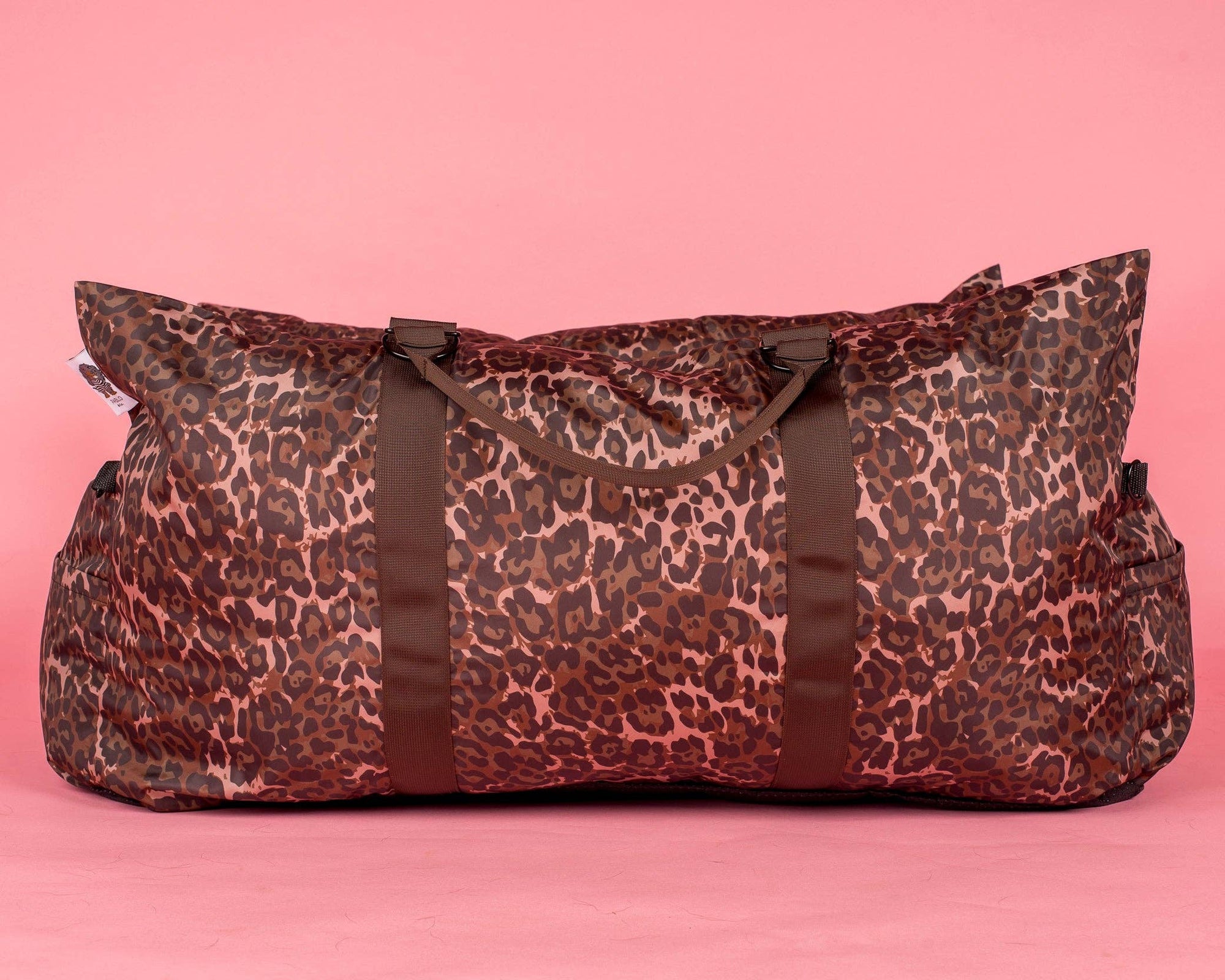 Deluxe Travel Car Bed: Leopard