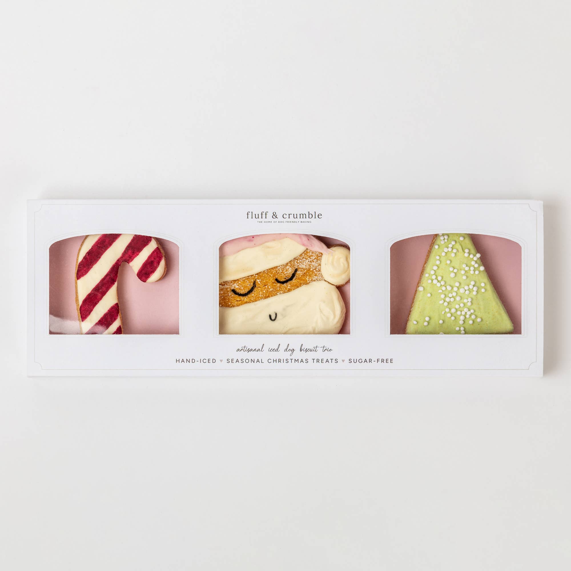 Christmas Iced Dog Biscuit Trio