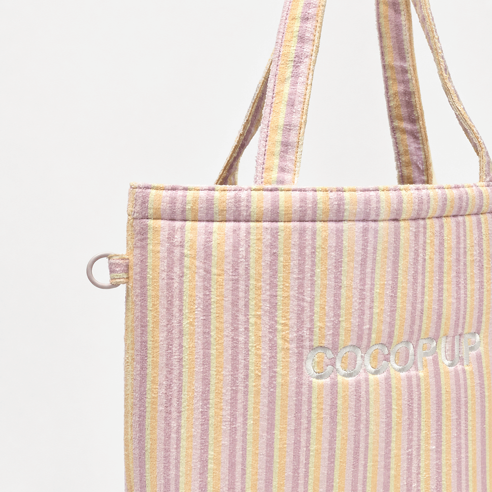 Tote Bag - Pastel Stripes