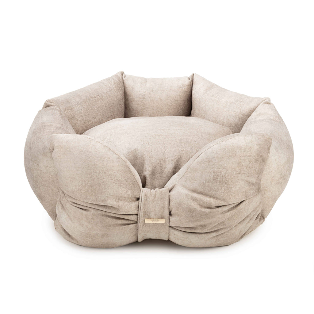 Bow Shaped Shell dog Bed