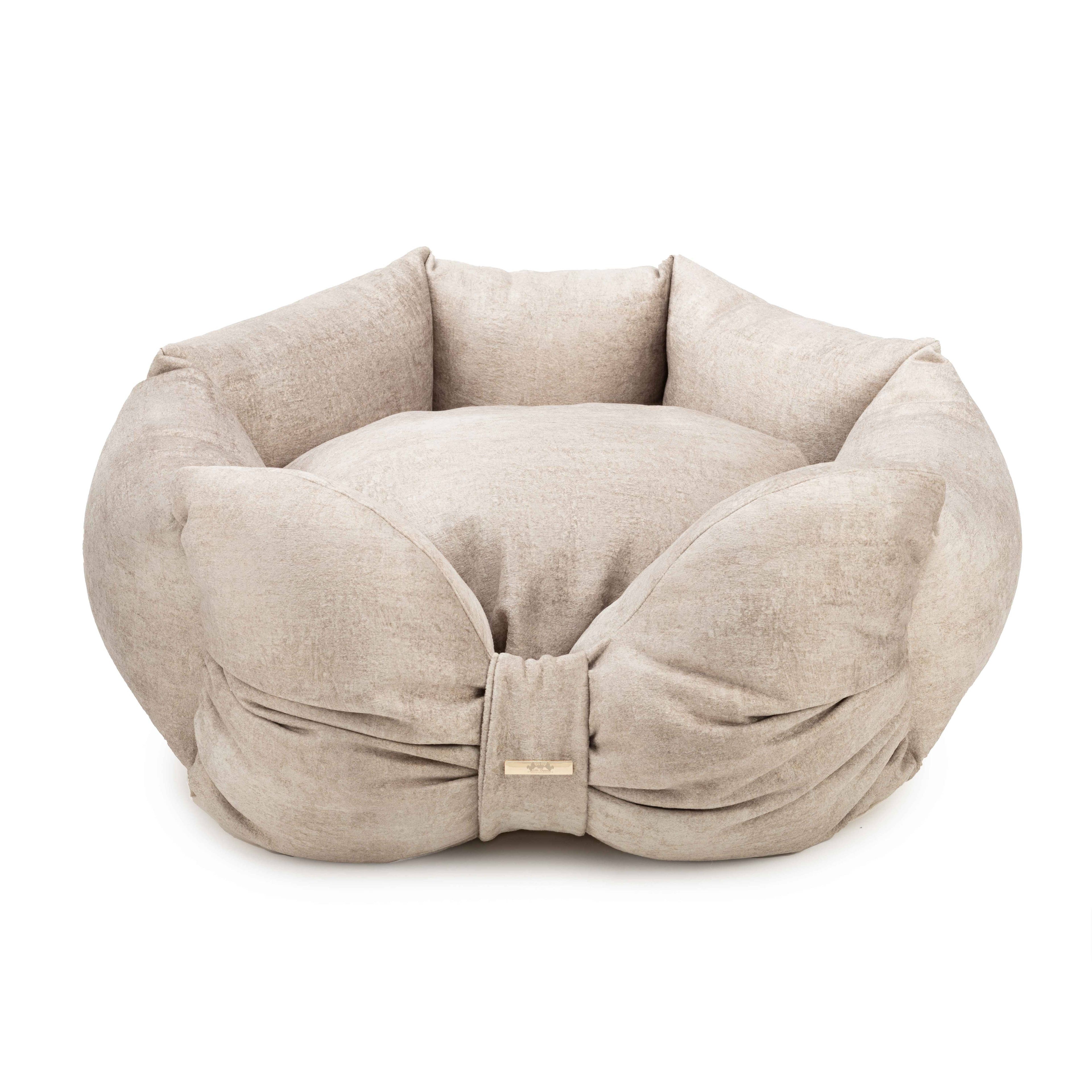 Bow Shaped Shell dog Bed