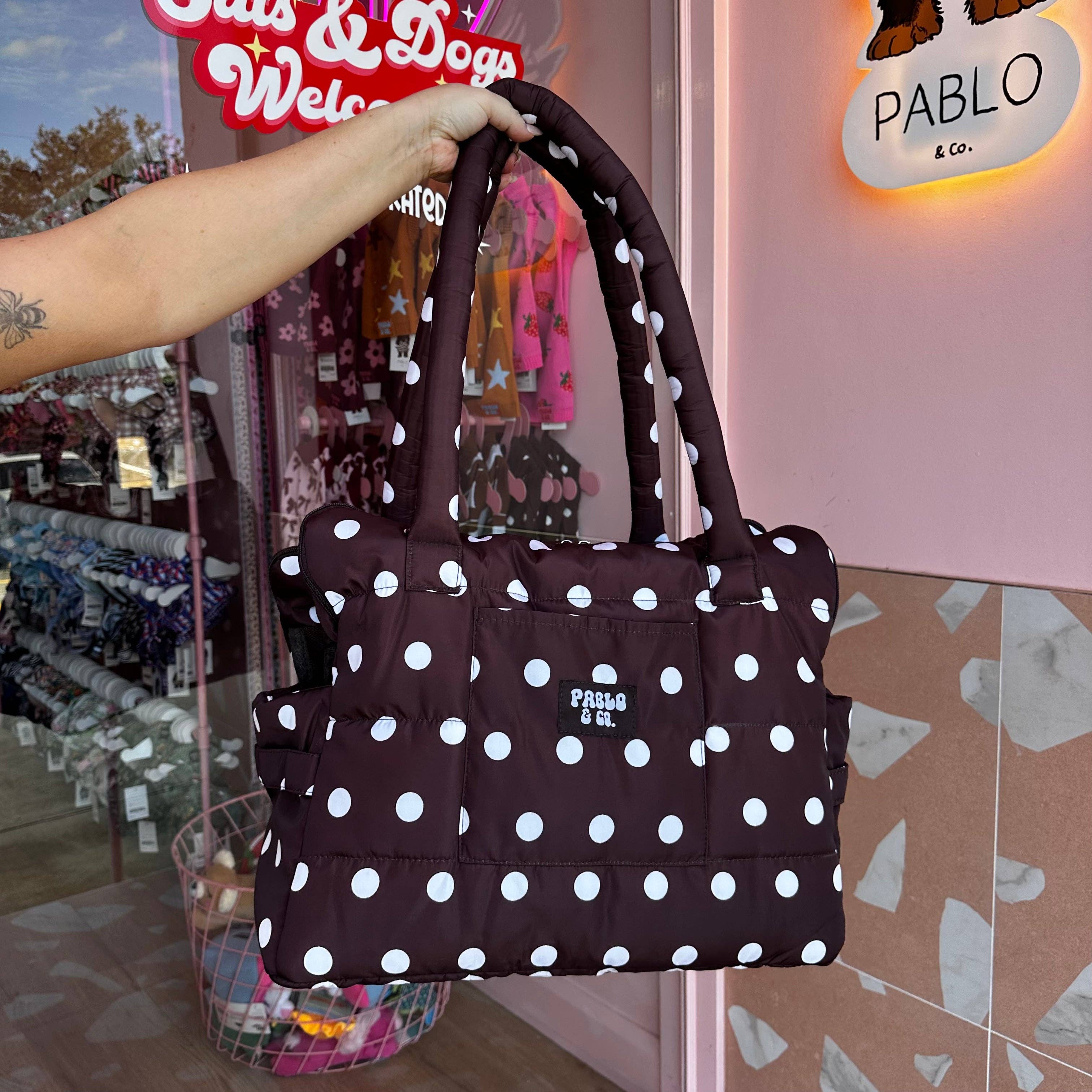 Polka Dots: Travel Bag