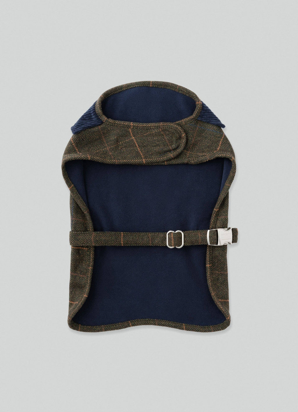 Hackett x Hugo Hudson Dark Green Checked Tweed Dog Jacket