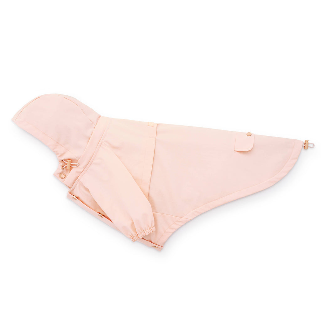 Petal Pink Dog Raincoat