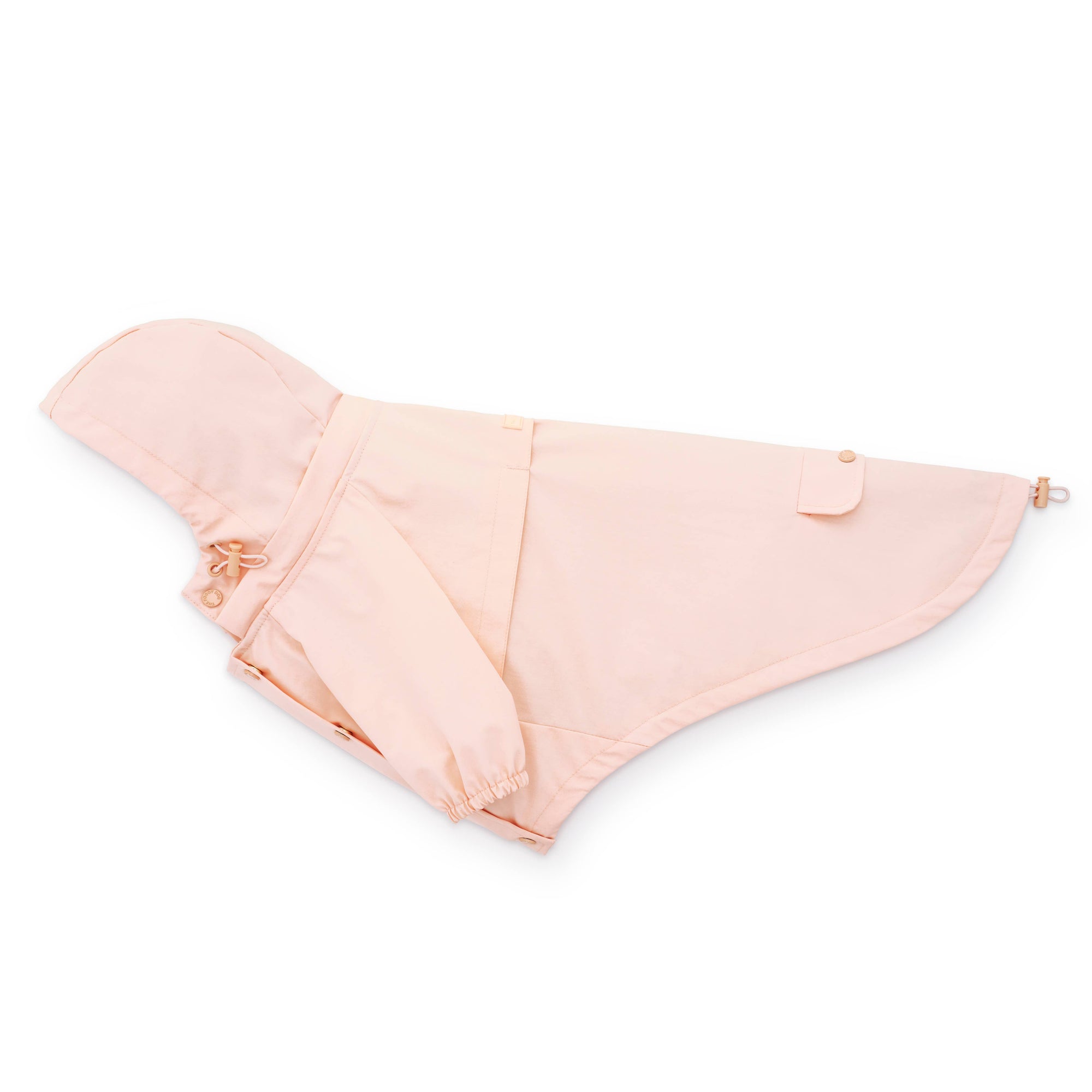 Petal Pink Dog Raincoat