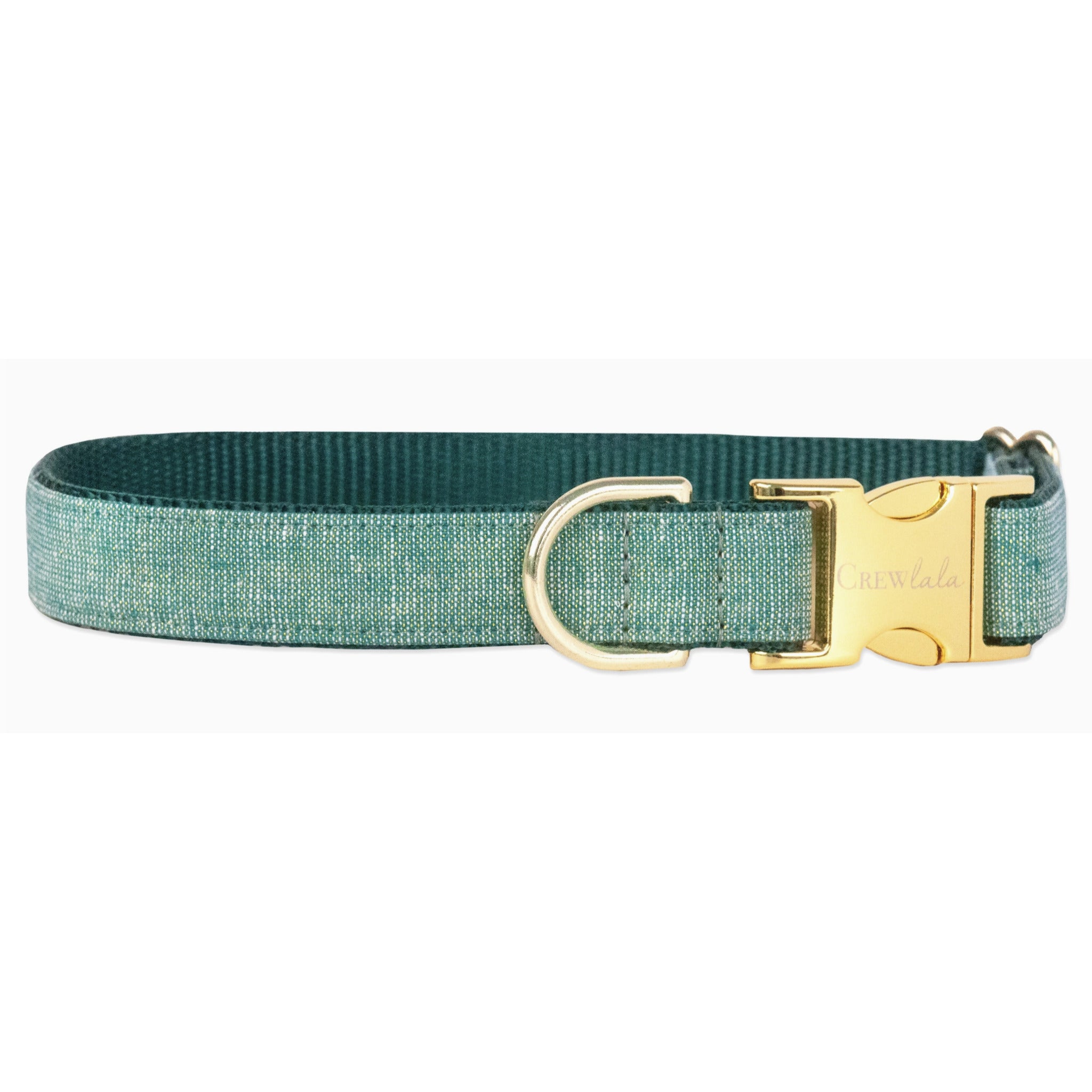 Green Glitter bow tie dog collar