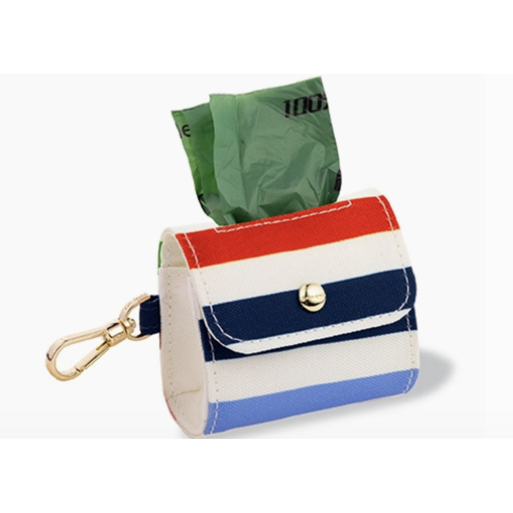 Doggie Bag Holder-Adventure Stripe