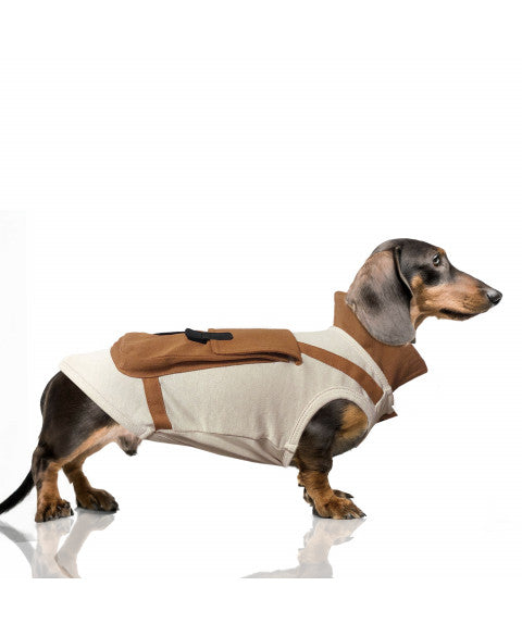 Yindi T-shirt Camel/Beige