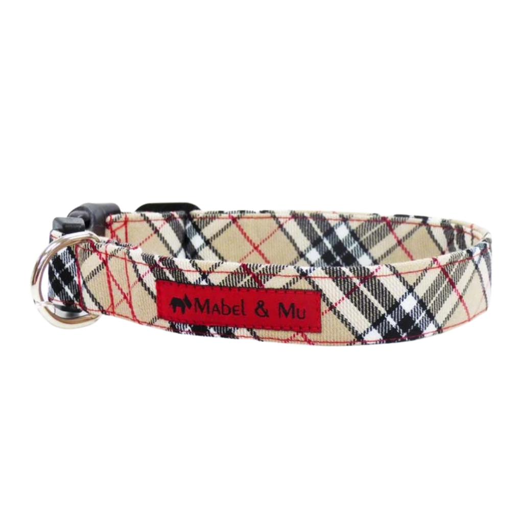 London plaid Collar