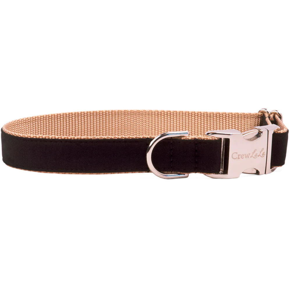 Onyx Black Bowtie Collar