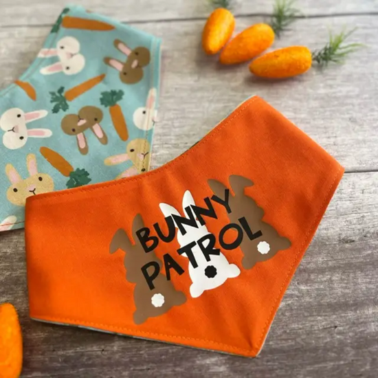 Bunny patrol reversible bandana