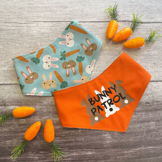 Bunny patrol reversible bandana