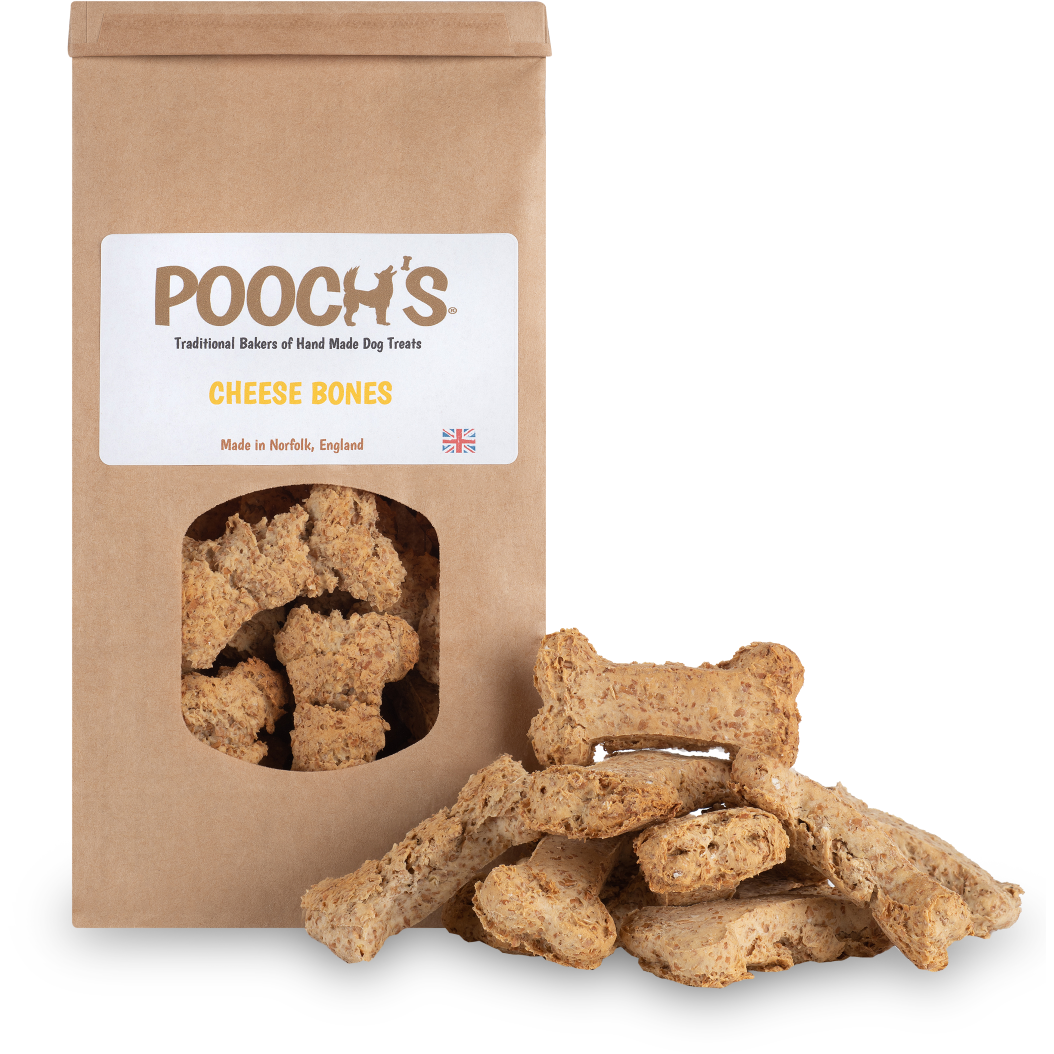 Cheese bones dog biscuits