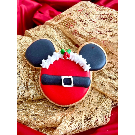 Christmas Mouse cookie