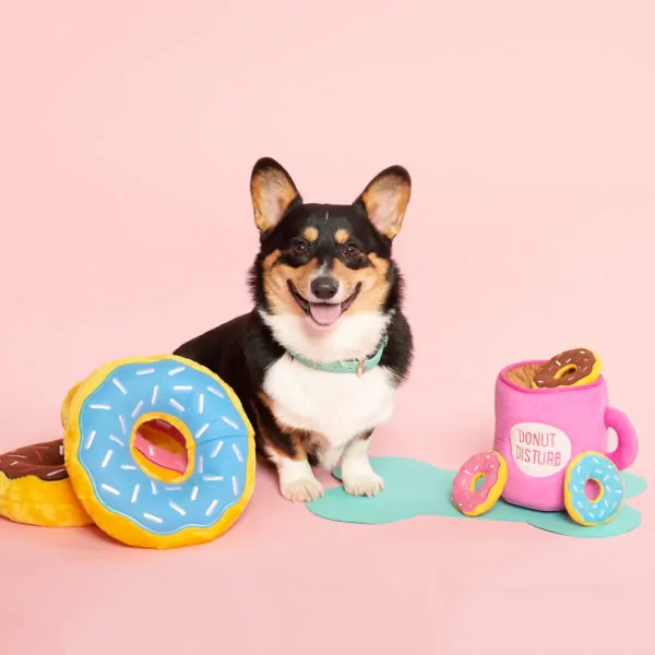 Donut Disturb Burrow toy