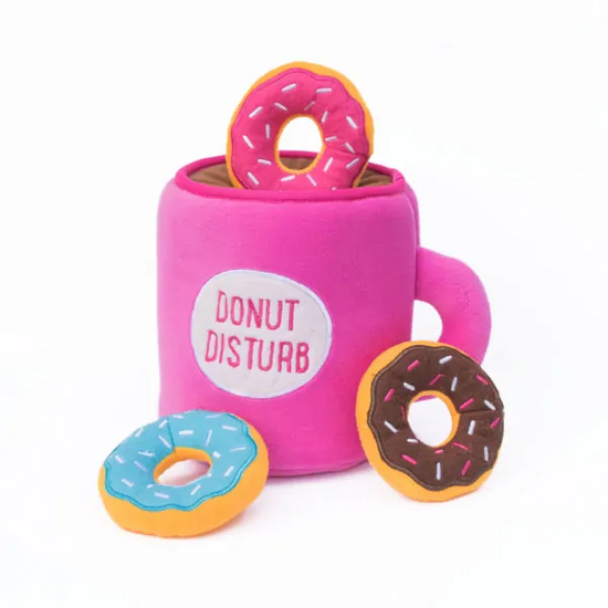 Donut Disturb Burrow toy