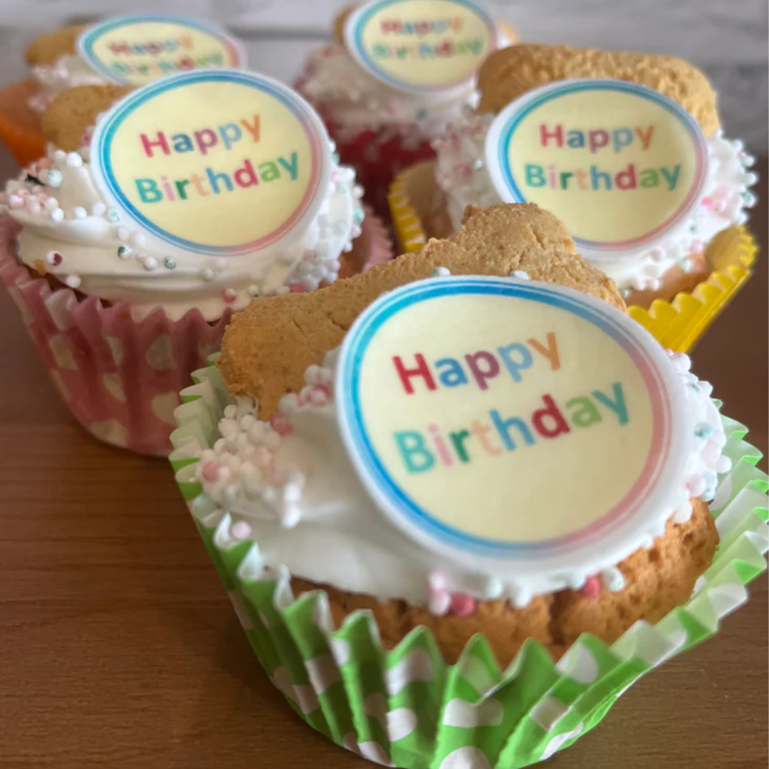 Dog Birthday Pupcake cupcake