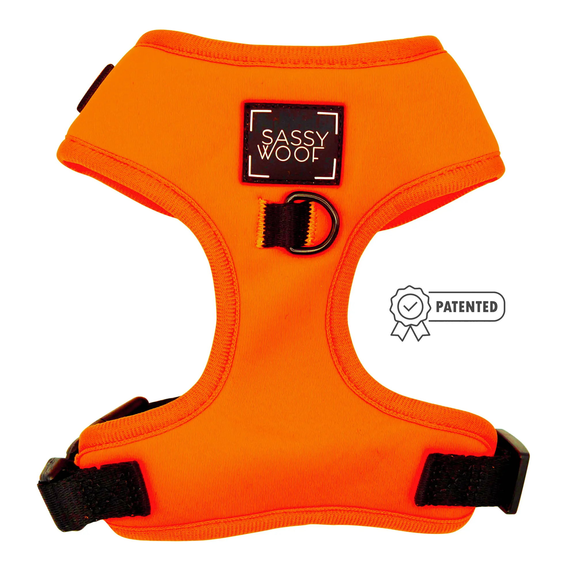 Neon Orange Adjustable Harness