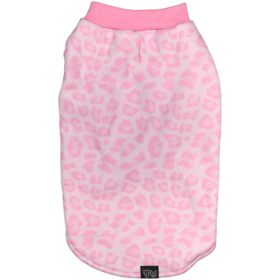 Load image into Gallery viewer, Pink Leopard Fleece Pyjamas
