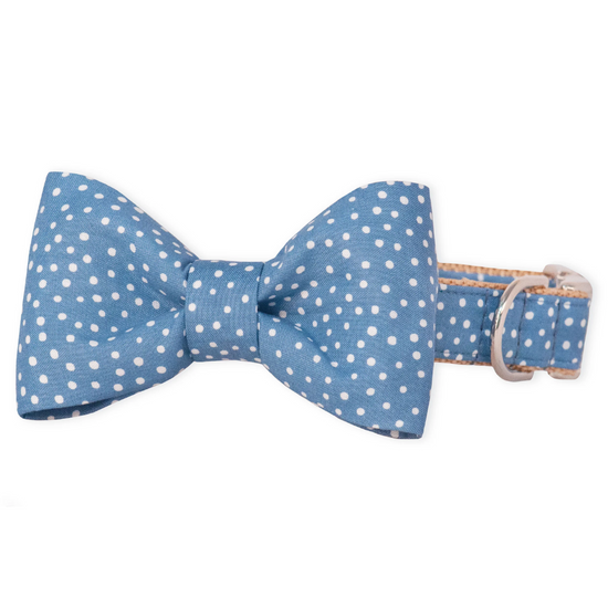 Load image into Gallery viewer, Sky Spots Bow Tie Collar

