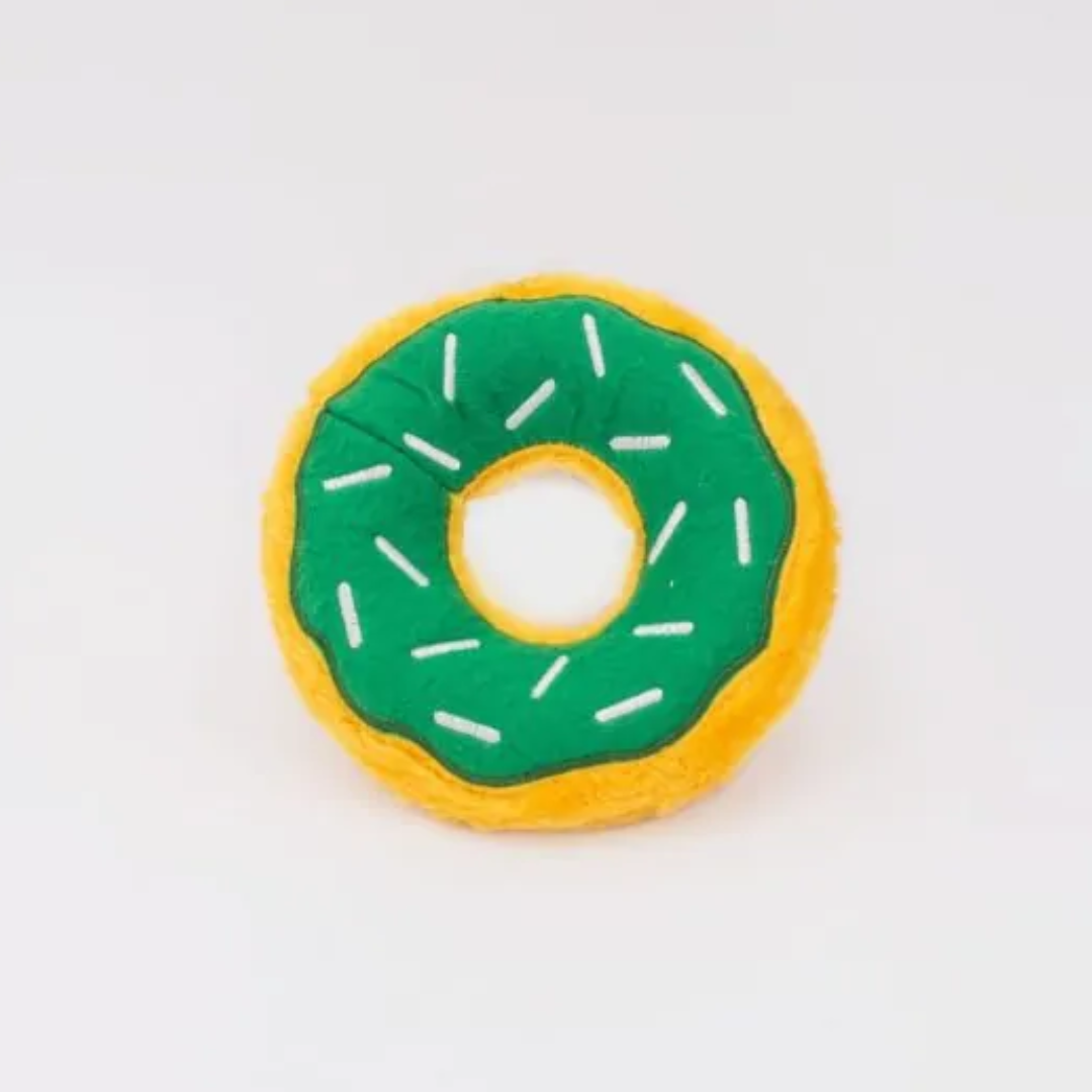 Load image into Gallery viewer, St Patrick’s shamrock green doughnut
