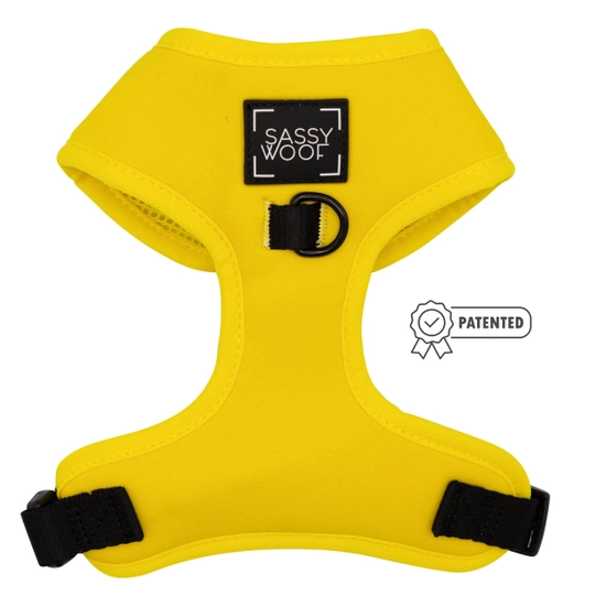 Neon Yellow Adjustable Harness